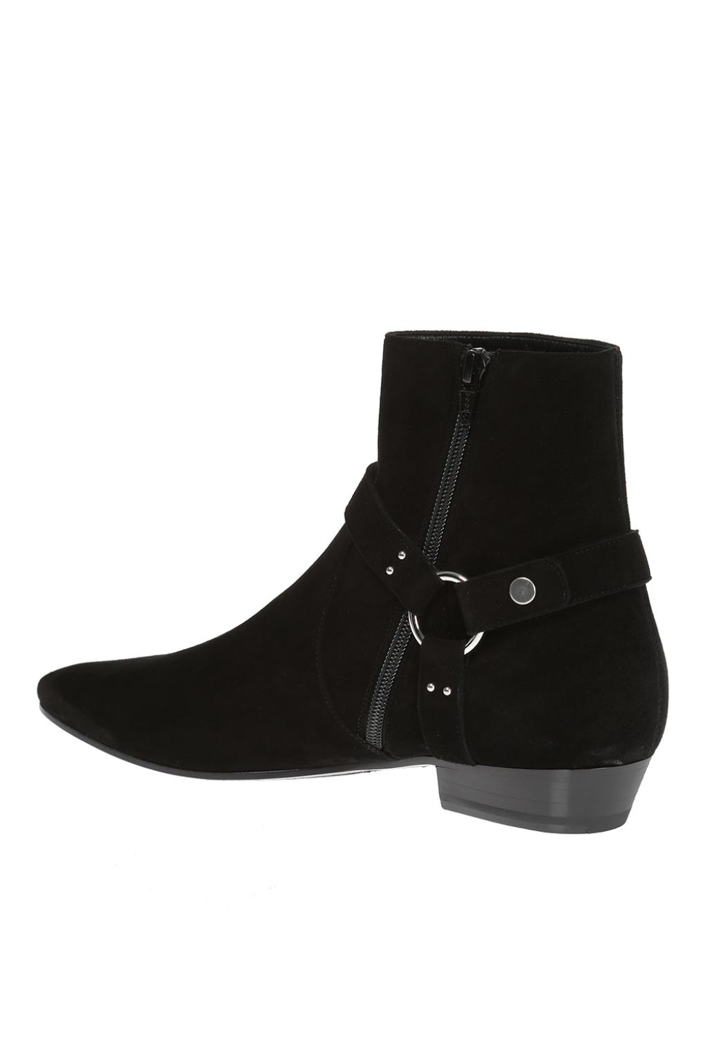 Black 'Devon' ankle boots Saint Laurent - Vitkac Canada